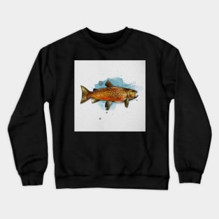 Swedish Brown Trout Crewneck Sweatshirt